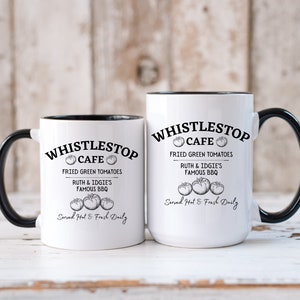 WhistleStop Cafe, Fried Green Tomatoes, Ruth & Edgie&#39;s Famous BBQ Mug, Fried Green Tomatoes Movie