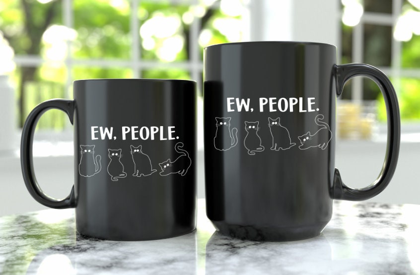 Ew. People. Cute Travel Mug