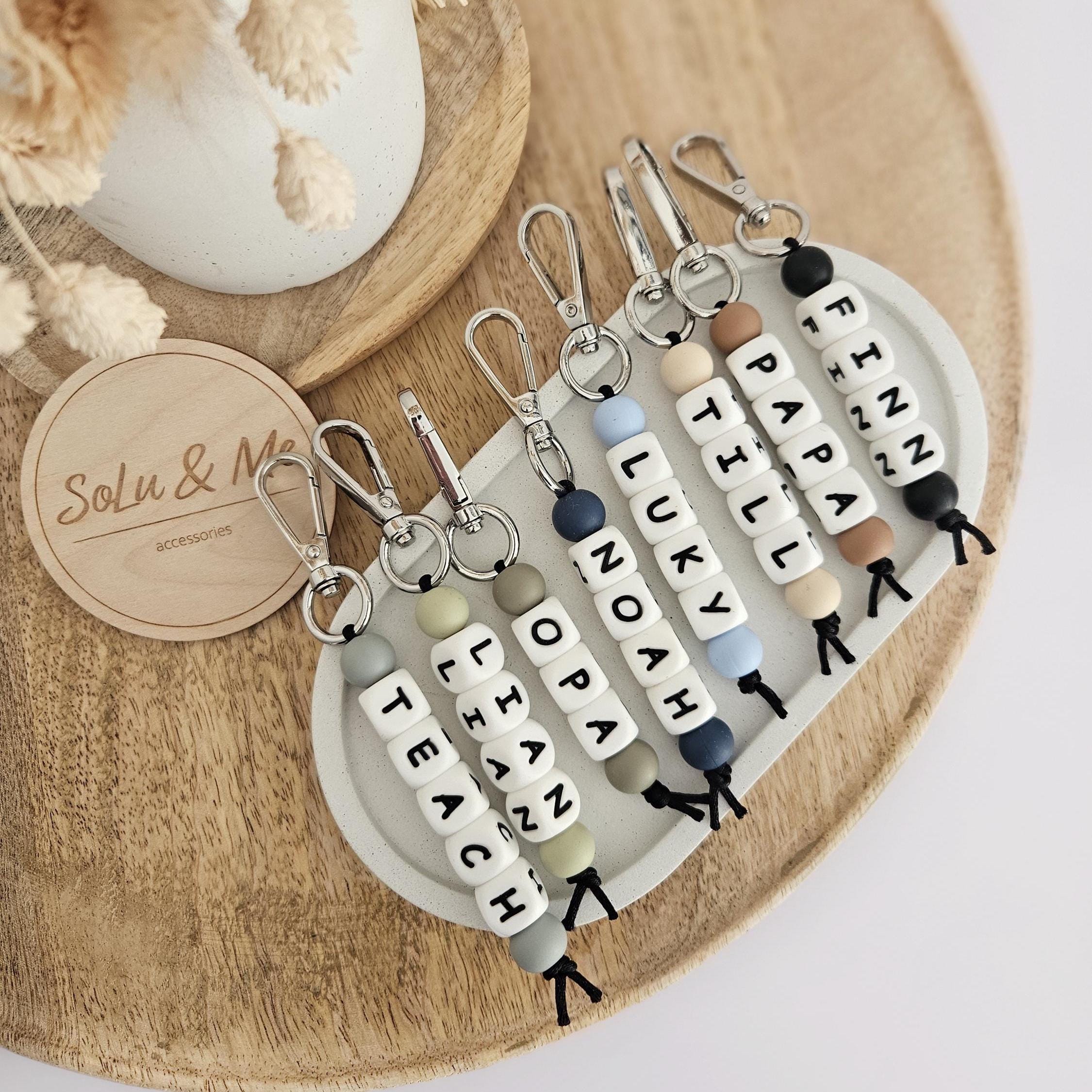 Lehrer Geschenk-Set – 6 Kosmetiktaschen & 6 Schlüsselanhänger, Mehrfarbig, 24x18 Cm, Für Dankeschön & Valentinstag