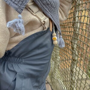 Reißverschluss Anhänger Elefant Löwe, Montessori Zipper Anhänger für Kinderjacke Kinderrucksack, ideal für Kindergartenkind oder Schulkind Löwe