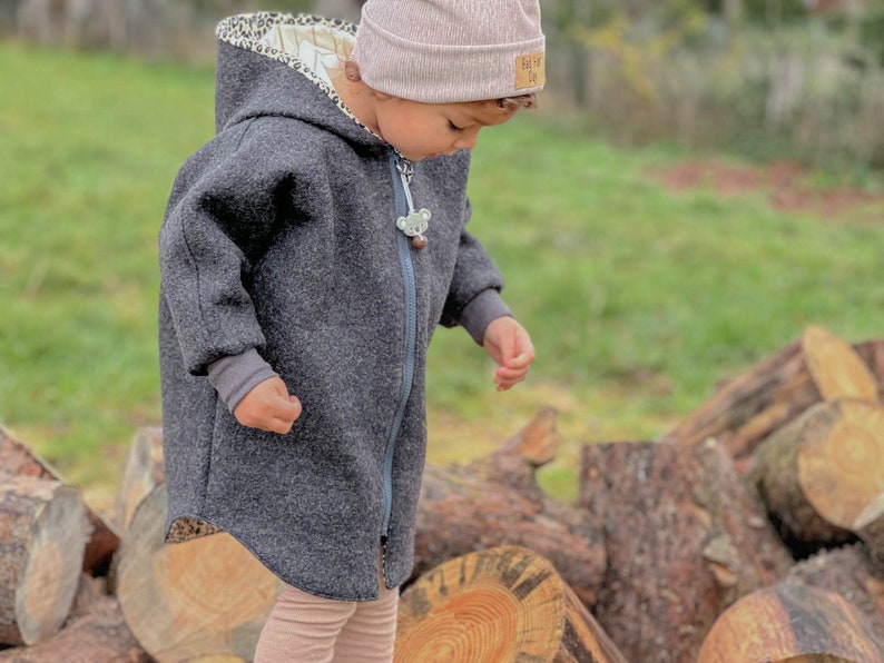 Zipper Anhänger Koala Bär, Montessori Reißverschluss Anhänger für Kinderjacke, Kinderrucksack, ideal für Kindergartenkind oder Schulkind afbeelding 7