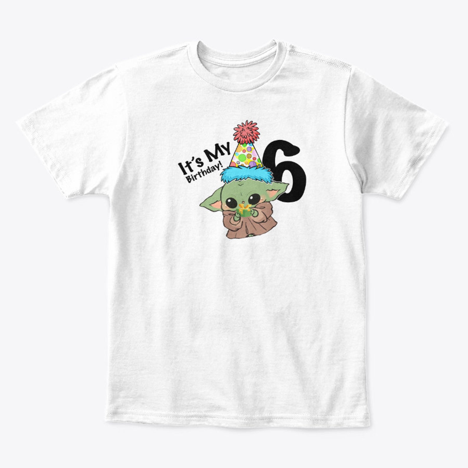 yoda birthday shirt