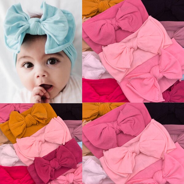 Nylon Baby Headbands Etsy