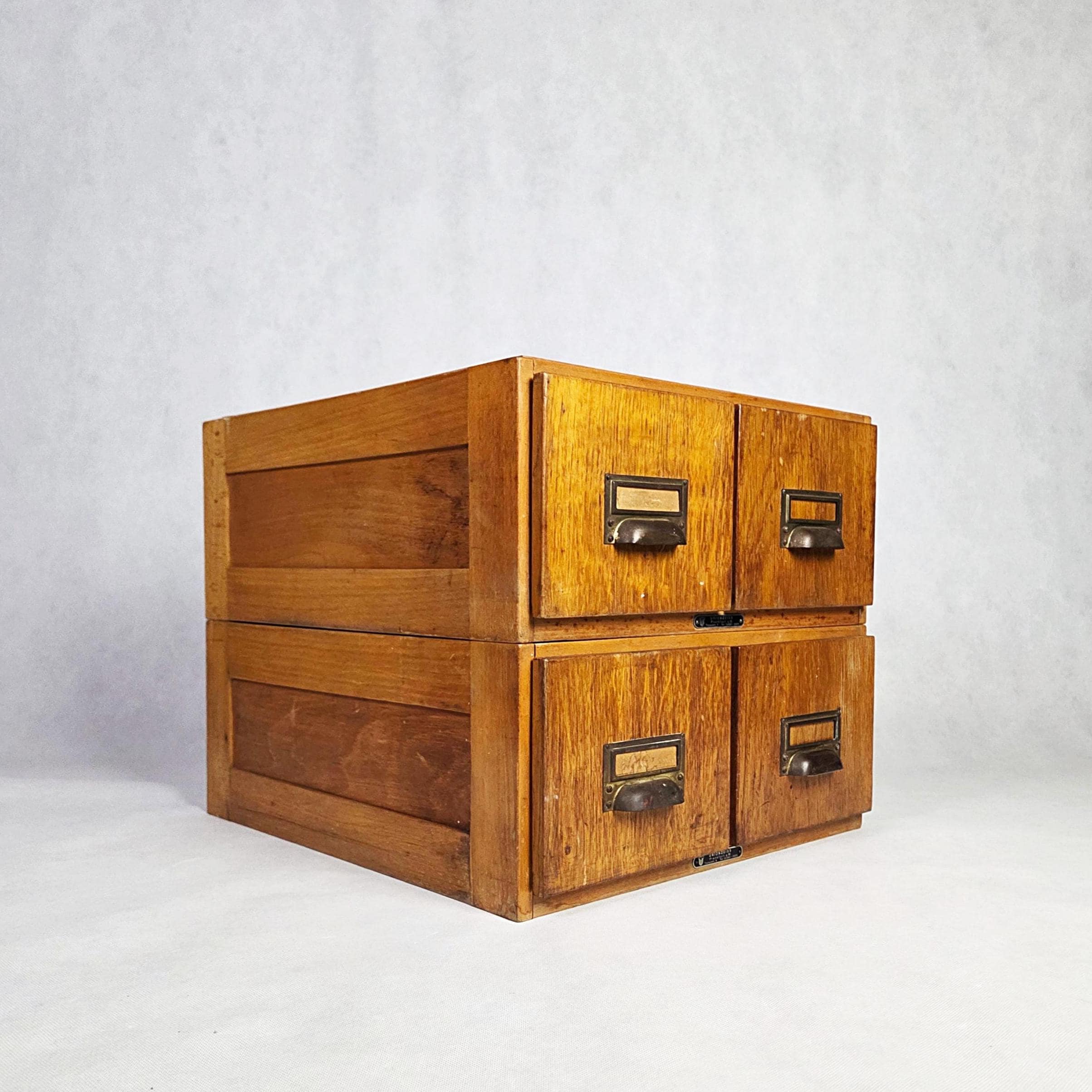 Vintage library card catalog furniture - Etsy 日本
