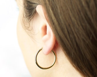 Minimalistische Gold-Reifen