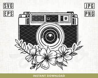 Download Vintage Camera Svg With Photos Etsy