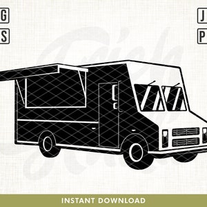 Food Truck svg, Food Truck png, Food Van svg, Food Truck Clipart, Food Truck Cutfile, Instant Download, Food Truck Digital Download,Food png