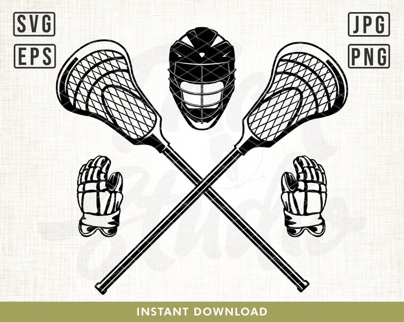 Lacrosse Stick Svg Lacrosse Player SVG File Lacrosse Sports Etsy