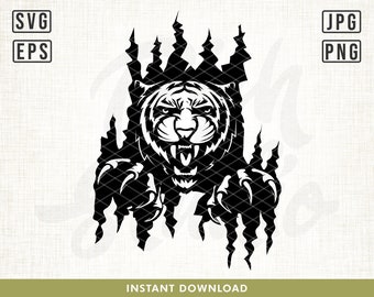 Tiger Claws Scratch Svg, Claw svg, Tiger Svg, Tiger Scratch Svg, Wild Animals Svg, Svg Files for Cricut and Silhouette, Claw Scratch svg png