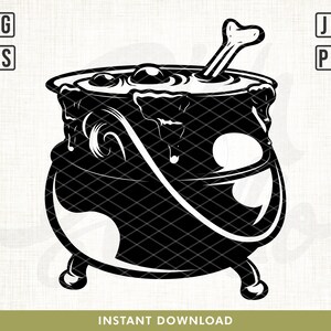 Witch cauldron svg, Cauldron SVG, Halloween svg, witches brew svg, witch svg, cauldron clipart, cauldron, digital download, Cut file, png