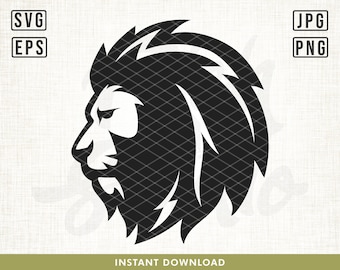 Lion svg, Mascot lion svg, lion Sports Team svg, Team Shirt svg, Lion Vector, animal svg, Vector File, Clipart, Lion shirt svg, Animal png
