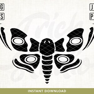 Celestial moth svg, Moth Svg, Insect Svg, Death Moth svg, Butterfly Svg, Boho Svg, Cricut Cut Files, Lunar moth svg, boho moth svg, png, svg
