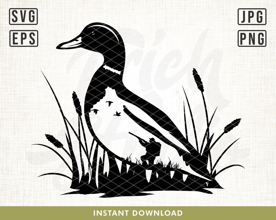 Duck Hunting Svg, Duck Hunter Svg, Hunting Season Svg, Duck Svg