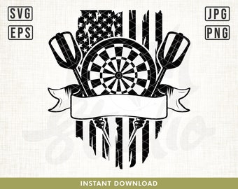 US Dart svg, squadra di freccette Svg, bersaglio per freccette Svg, gioco di freccette Svg, clipart di freccette, bersaglio per freccette Svg, bersaglio svg, file di taglio per Cricut, png, svg