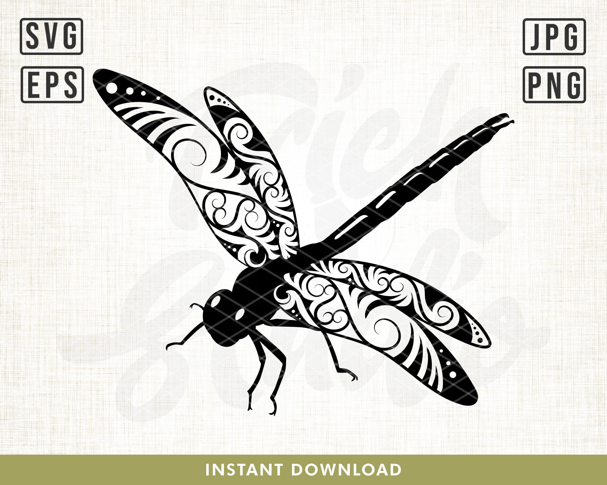 Dragonfly Svg Dragonfly Silhouette Dragonfly Print fly Svg - Etsy