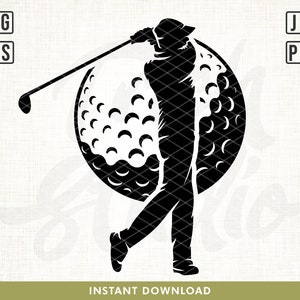 Golf Svg, Golfing Svg, Golf Player Svg, Golf Clubs Svg, Golf Ball Svg, Golf Vector, Golf Game, Golf Shirt svg, Golf Silhouette, Golf clipart