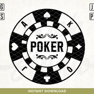 Fichas de Poker Svg, Poker Svg, Camiseta de Poker Svg, Juego de Poker svg, Casino Chips svg, Juegos de azar svg, Casino svg, Vector, Juego de póquer Png, Poker png