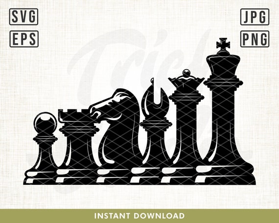 Chess Pieces SVG. Chess svg. Chess png. Chess Pieces clipart