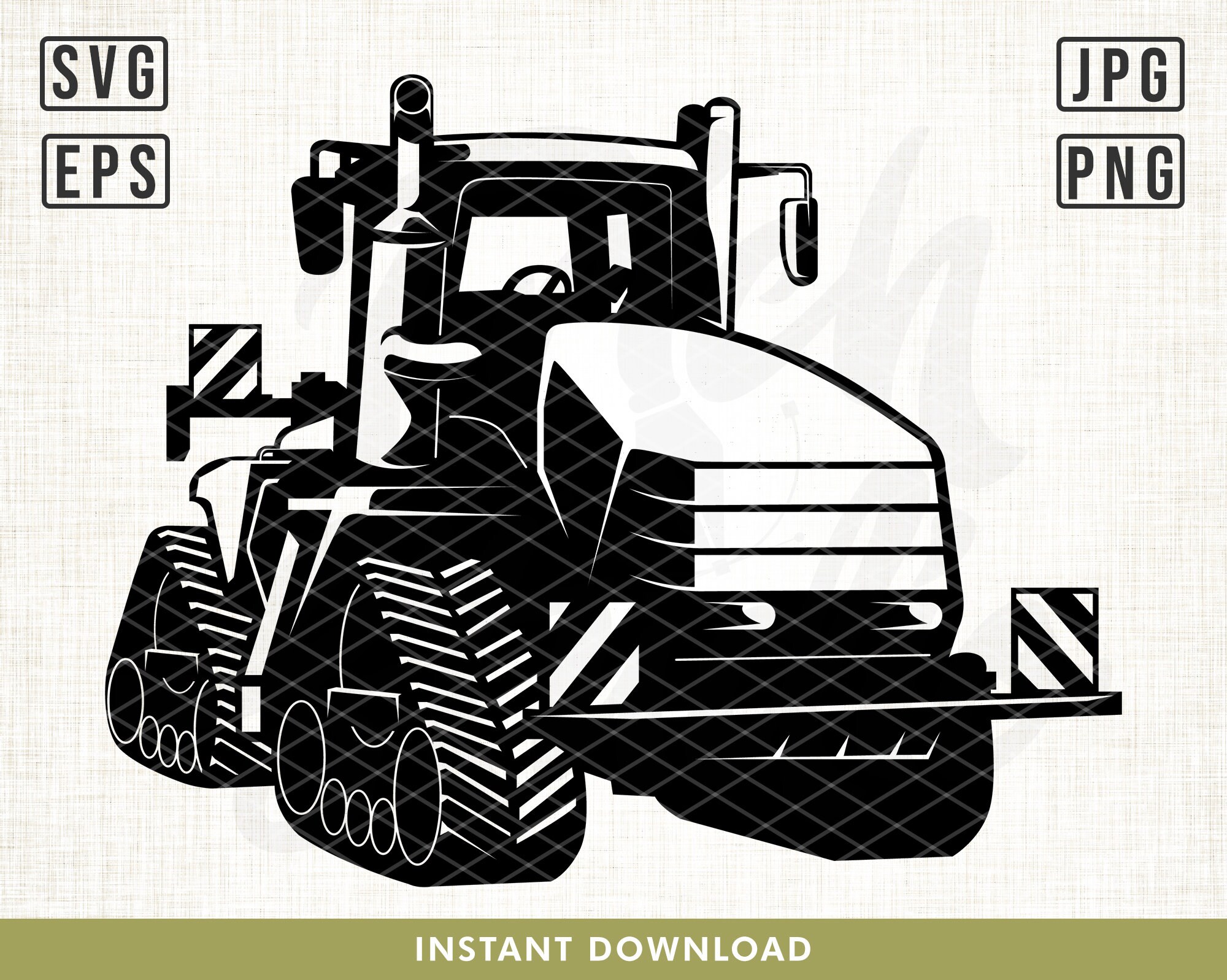 Tractor Stock Vector by ©2v 42883149