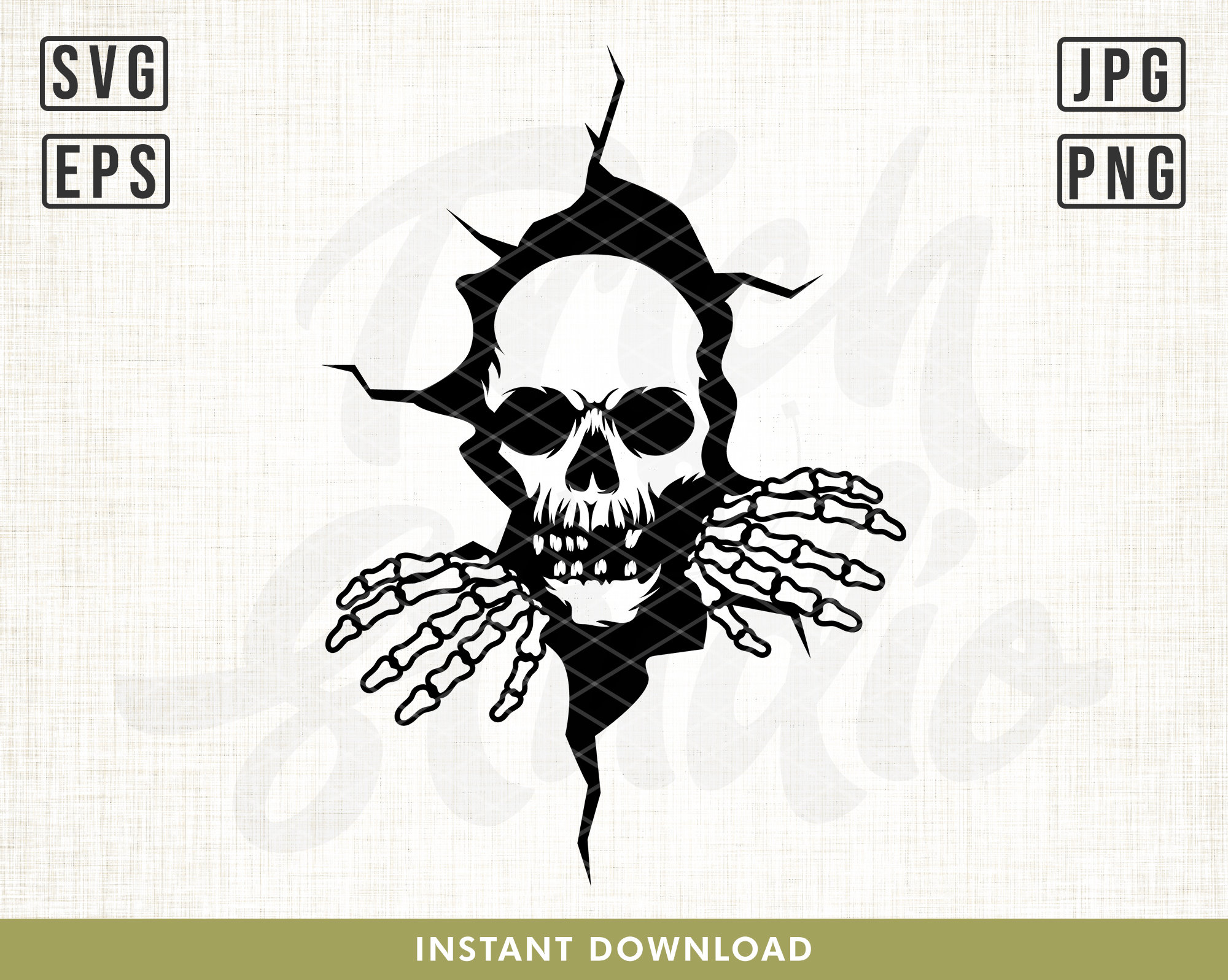 壁掛け　　タイトル「生と死の象徴を描いた頭蓋骨」 壁掛け タイトル「生と死の象徴を描いた頭蓋骨」 - メルカリ