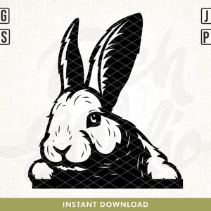 Bunny Svg, Cute Bunny svg, Easter Bunny svg, Bunny face svg, Rabbit svg, Svg files for Cricut, Cut File, Cute rabbit svg, easter svg, png