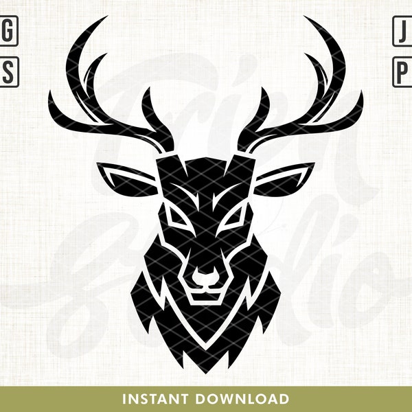 Bucks svg, Deer head svg, Deer Mascot svg, bucks Svg, Horn svg, bucks design, deer cut file, bucks head svg, Hunting svg, Deer Hunting svg