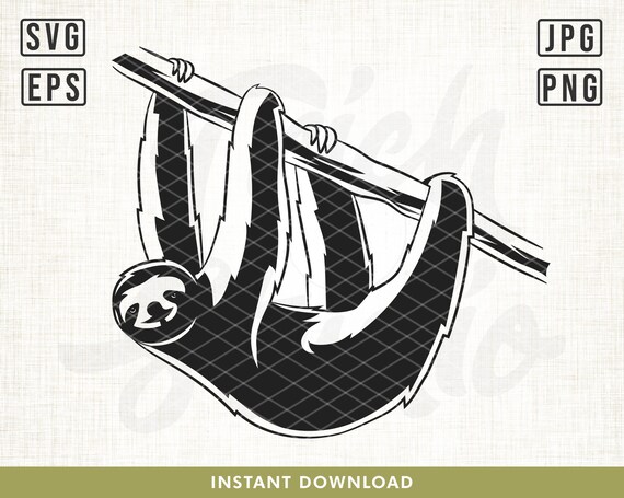 Faultier SVG Faultier SVG Faultier svg Cricut Cut File - Etsy Österreich