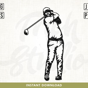 Golf Svg, Golfing Svg, Golf Player Svg, Golf Clubs Svg, Golf Ball Svg, Golf Vector, Golf Game, Golf Shirt svg, Golf Silhouette, Golf clipart