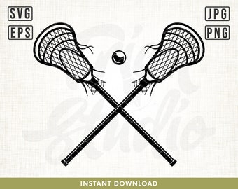 Lacrosse Stick svg, Lacrosse Player SVG File, Lacrosse Sports svg, Sports svg, Lacrosse svg, Lacrosse clipart, Lacrosse Gear svg, png,svg