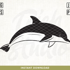 Dolphin SVG Files, Dolphin SVG, Dolphin cut file, Dolphin png, Dolphin printable, Dolphin Clip Art vinyl, Dolphin Cricut, Silhouette, svg