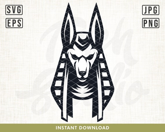 Anubis Svg Mascot Anubis Svg Anubis Sports Logo Svg Team Etsy