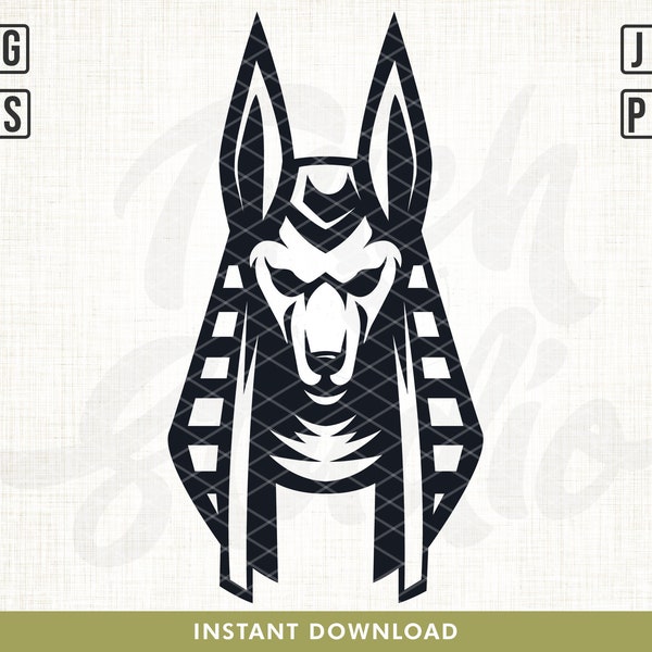 Anubis svg, Mascot Anubis svg, Anubis Sports Team svg, Team shirt svg, Anubis Vector, Egyptian svg, Vector, Anubis head svg, Anubis shirt