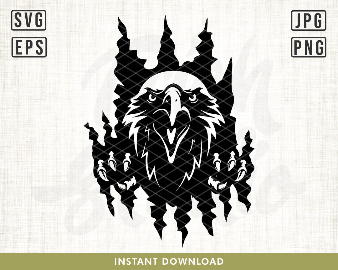 Eagle Claw Scratch Svg, Claw Scratch Svg, American Eagle Svg, Eagle Svg