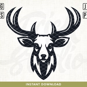 Deer svg, Deer head svg, Deer Vector, bucks Vector, Deer hunt svg, bucks svg, deer cut file, bucks head svg, Hunting svg, Deer Hunting svg