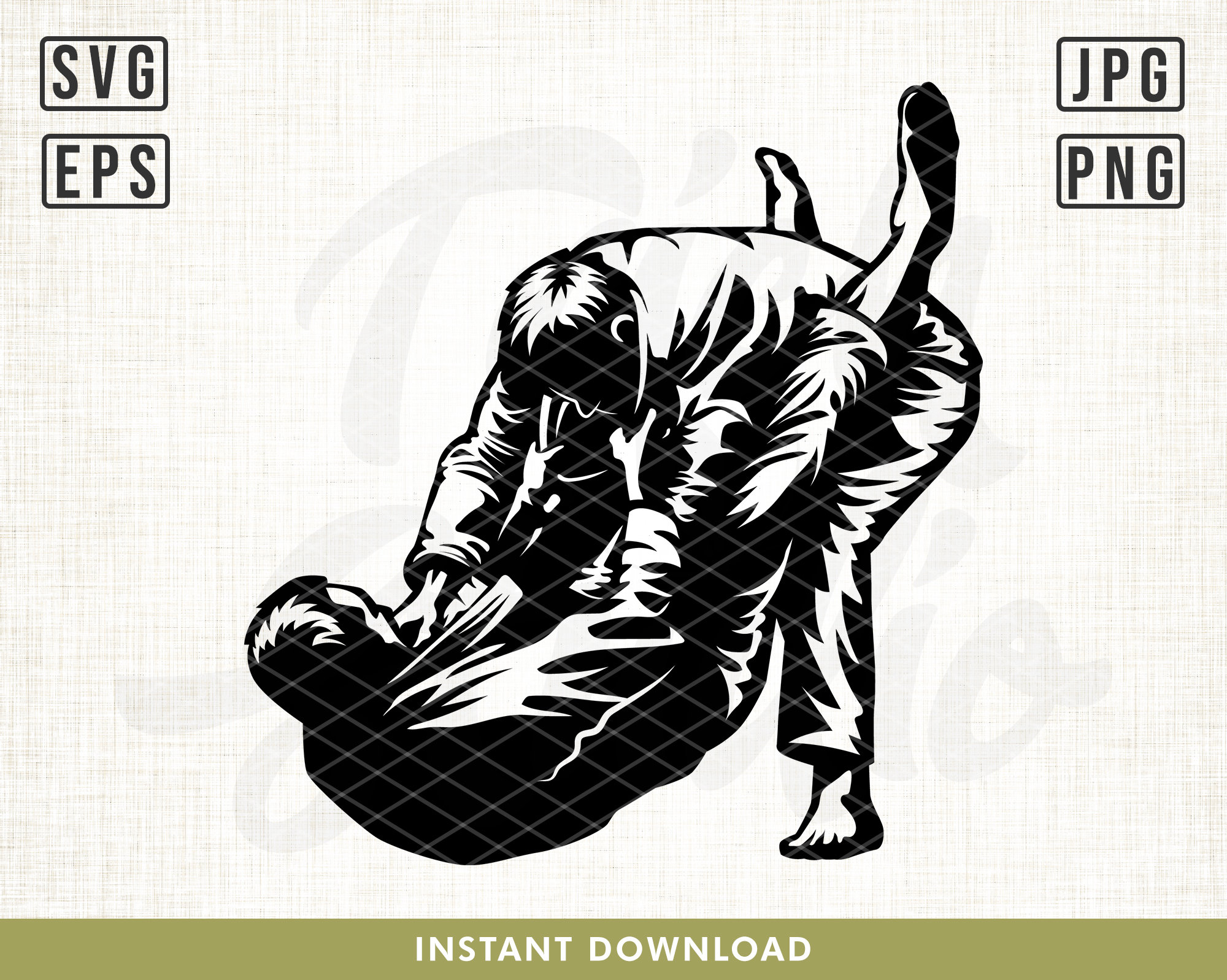 Art & Collectibles Digital Drawing & Illustration Fighter Svg Cut File