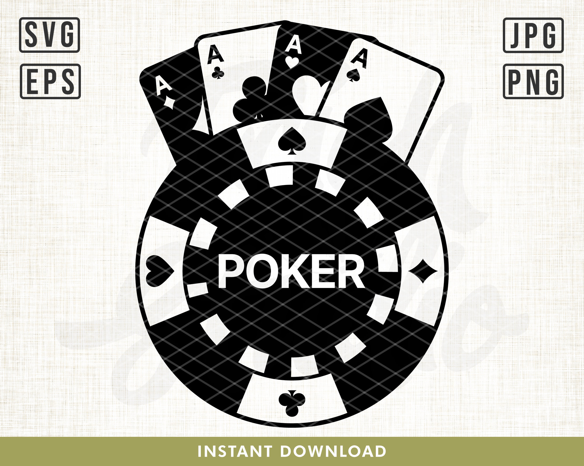 Poker Chips Svg Poker Svg Poker Shirt Svg Poker Game Svg Etsy