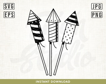 Fireworks Svg, 4th of July Svg, Fourth of July Svg, America svg, USA Fireworks svg, Patriotic svg, Firework svg, 4th of July Fireworks svg
