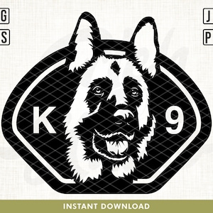 K9 Dog svg, Police Dog svg, Bomb Sniffing svg, Soldier Dog svg, K9 Unit svg, German Shepherd Svg, US Attack Dog svg, K9 Shirt, K9 Cut file