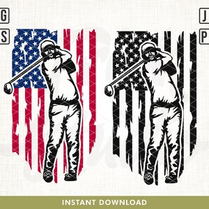 US Golf Svg, Golfing Svg, Golf Player Svg, Golf Clubs Svg, Golf Ball Svg, Golf Vector, Golf Team, Golf Cut Files, Golf Silhouette, USA svg