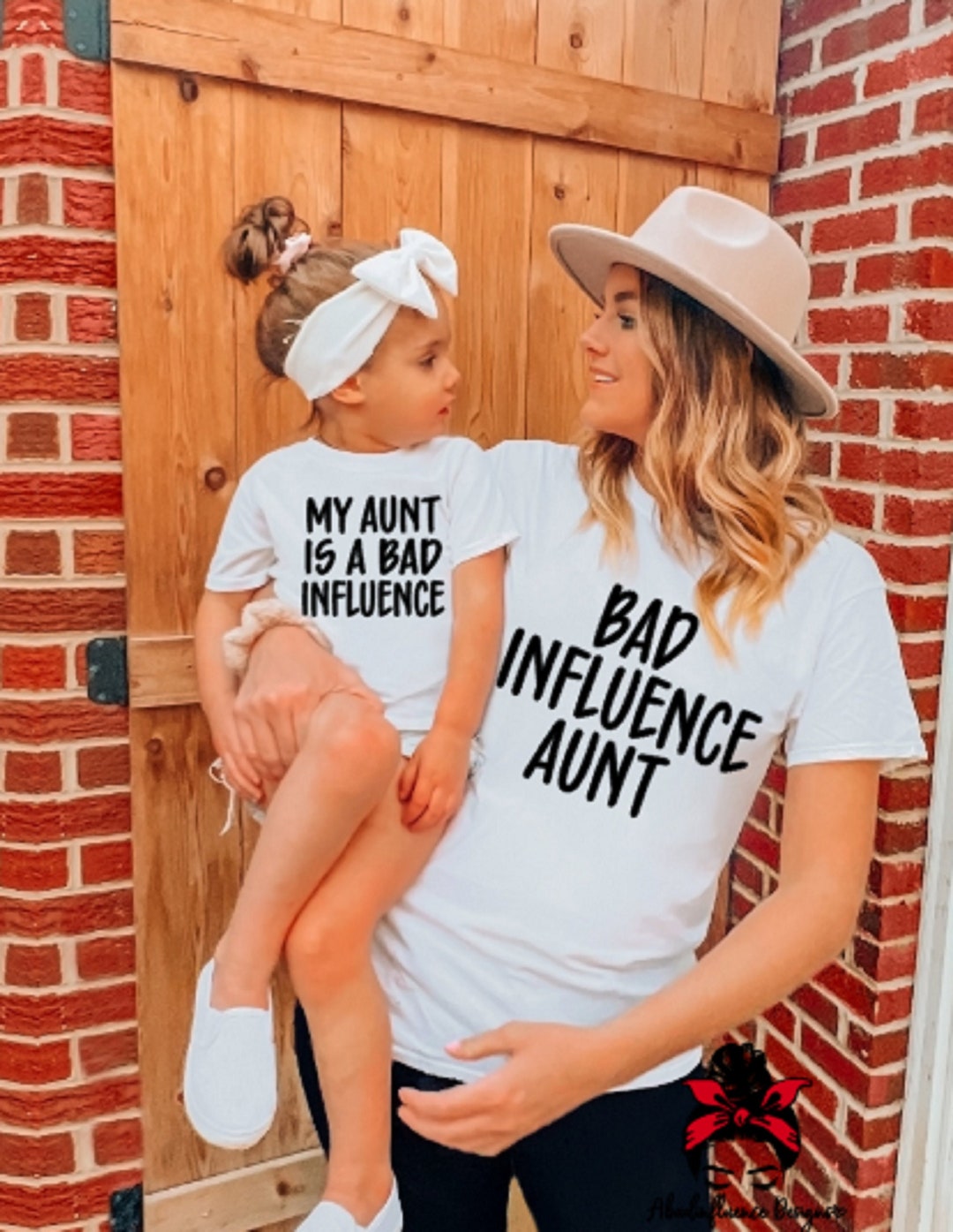 Aunt Shirt Aunt and Niece Matching Aunt and Nephew Matching Etsy