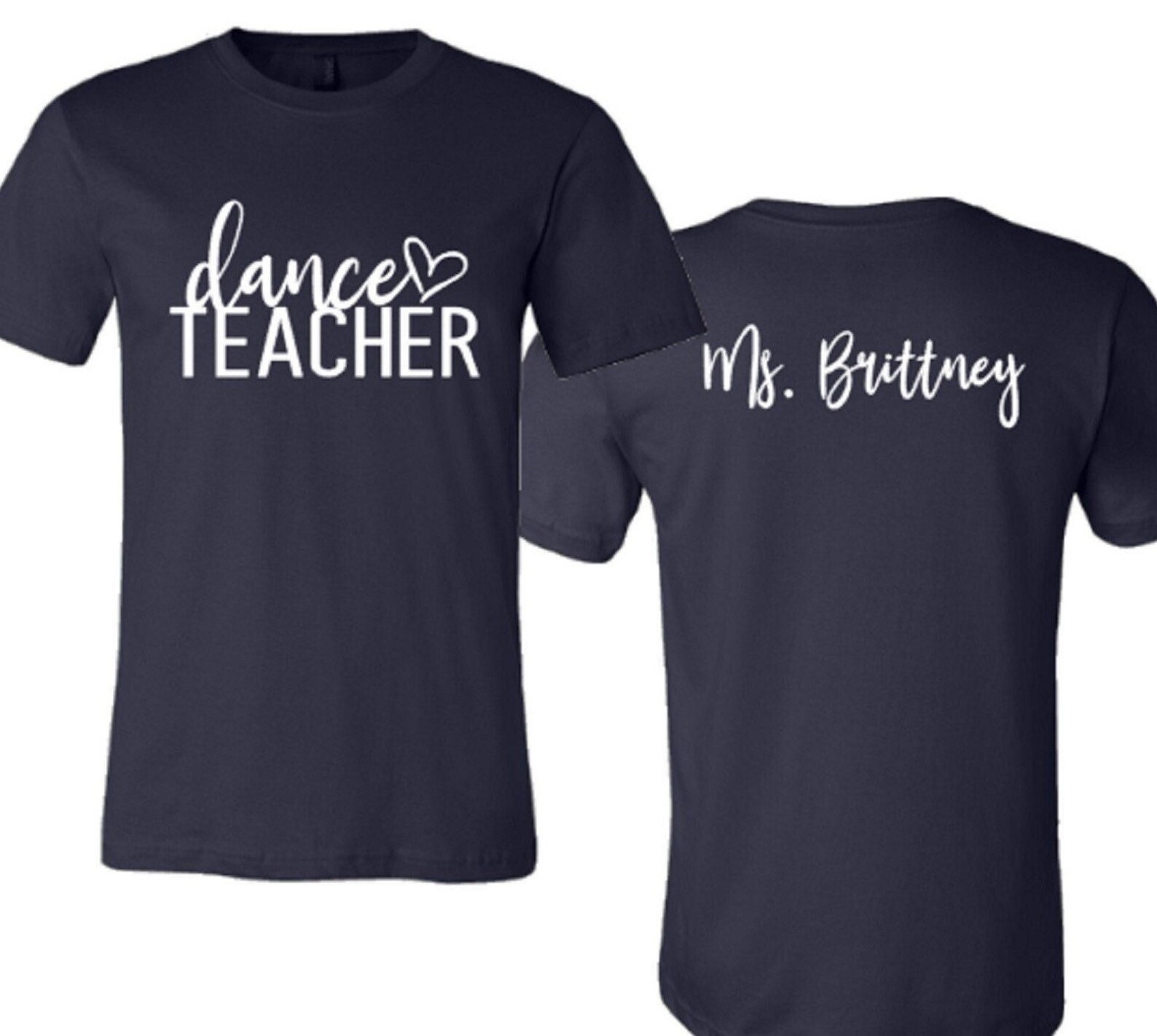 Dance Teacher Shirt Dance Teacher Gift Dance Spirit Wear Etsy