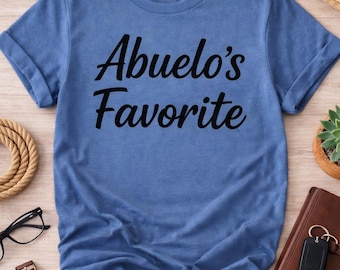 Abuelo’s Favorite SVG PNG | Grandpa Shirt Design | Spanish Family Gift | Latino Abuelito Graphic | Cricut Cut File