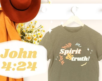 SPIRIT AND TRUTH | Christian Tee