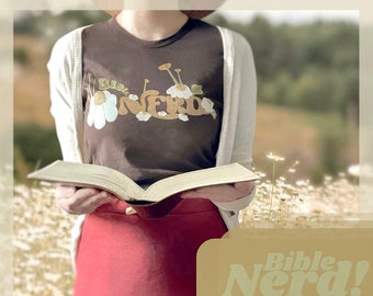 BIBLE NERD | Christian Tee