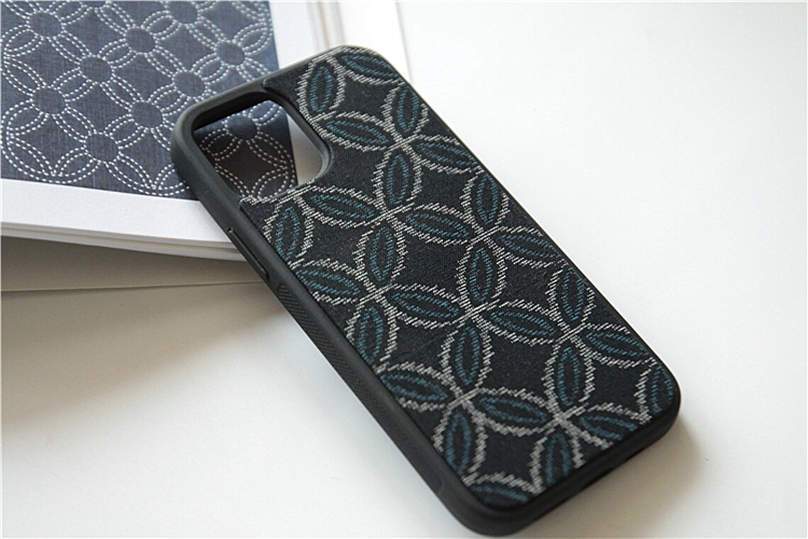 Customized Japanese style iPhone12 handmade cloth phone case | Etsy