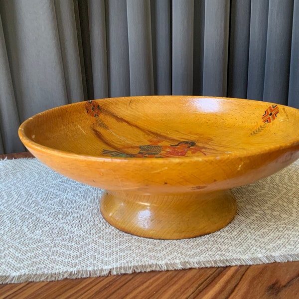 Pedestal Fruit Bowl Etsy