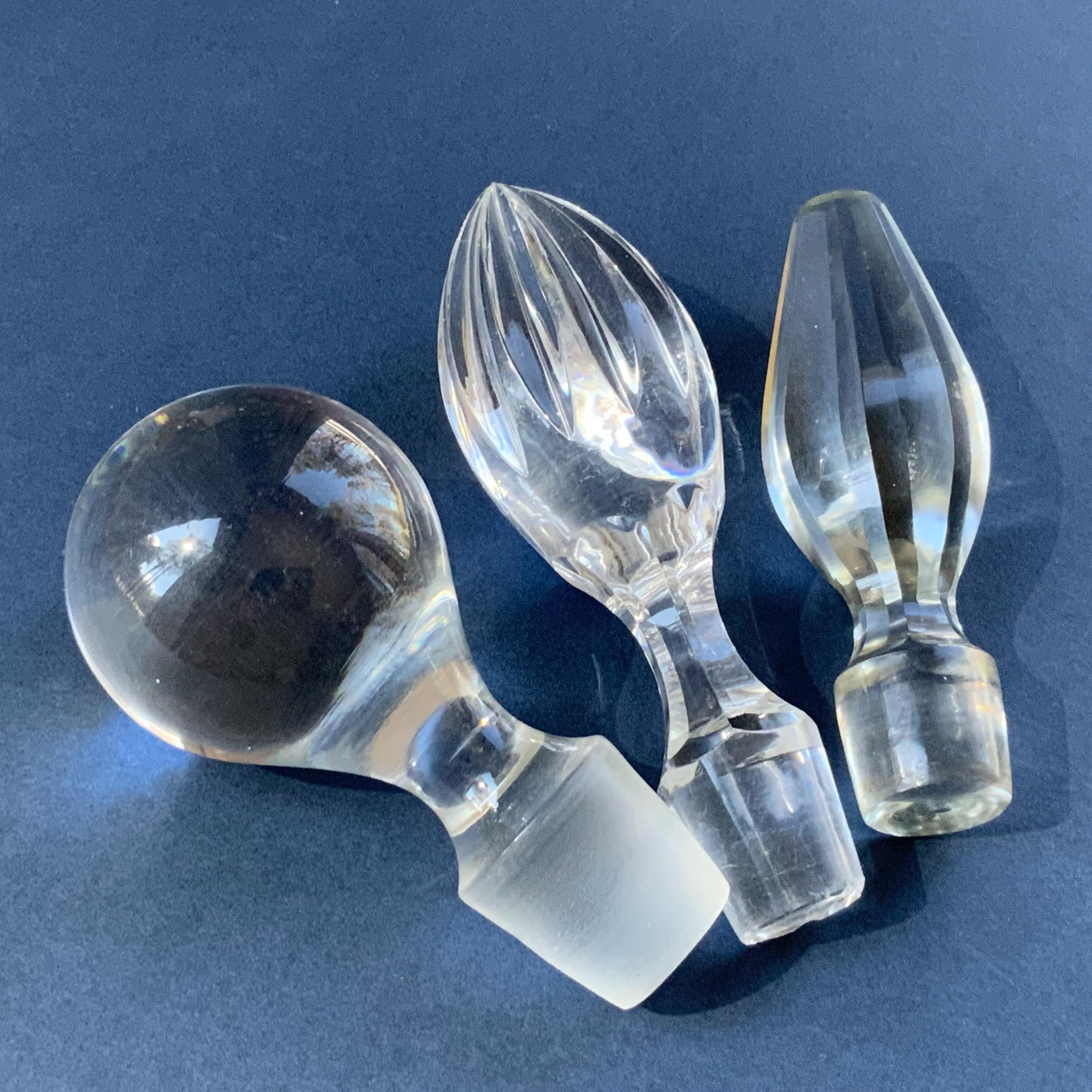 Replacement Crystal Decanter Stoppers - Etsy