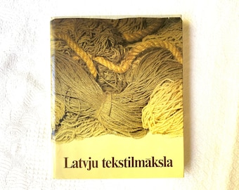 Art book, Latvian Tapestry, 1989y, English,  Ru and  Latvian languages,  hard covers.