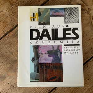 Art Book Vilnius Academy of arts 1995y Vilniaus DAILE catalogue