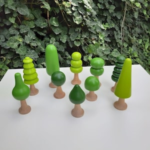 Wooden Tree Set